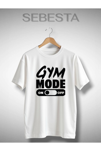 Sebesta Fashion Gym Mode on Printed Premium Oversize T-Shirt