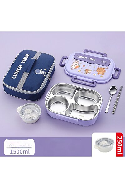 Everhot 316 Paslanmaz Çelik - Termal Çantalı, Isı Yalıtımlı Okul ve Ofis Yeme...