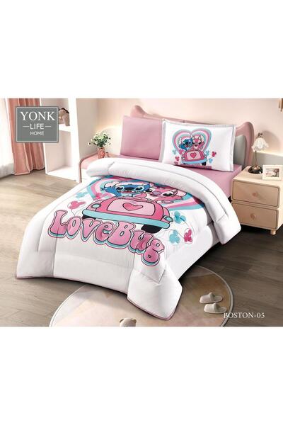 YONK Children's Microfiber Bedding Set with Designs - High Quality and Softne...
