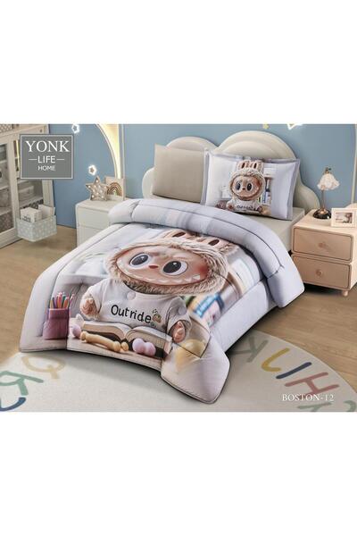 YONK Children's Microfiber Bedding Set with Designs - High Quality and Softne...