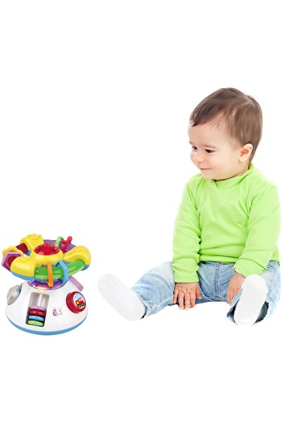 PlayFun Baby toy, steering wheel with activities, projector, lights and sound...