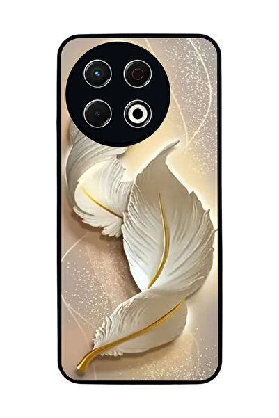 TECNO Spark 30 Pro Compatible Printed, Matte Black, Soft Silicone, Protective...