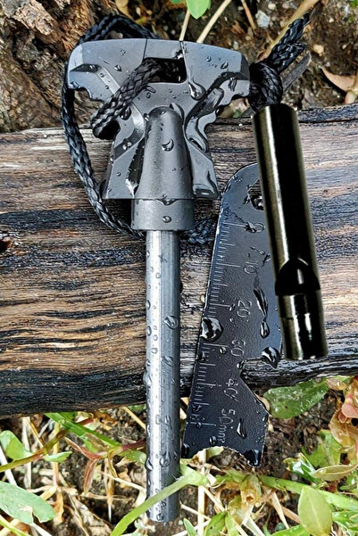 Epilons Emergency Magnesium Stick Flint Survival Fire Starter Lighter Kit wit...