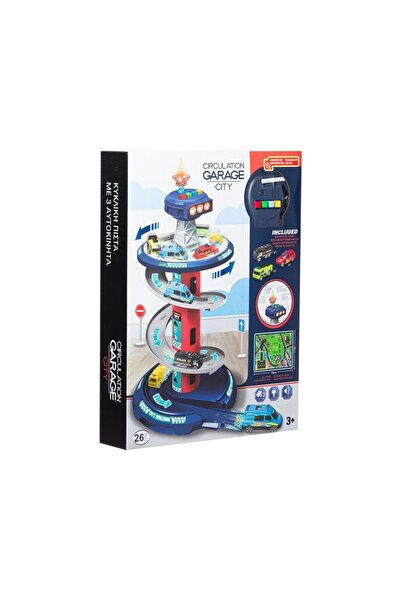 PlayFun City Parking Lot Set with Lights and Sound