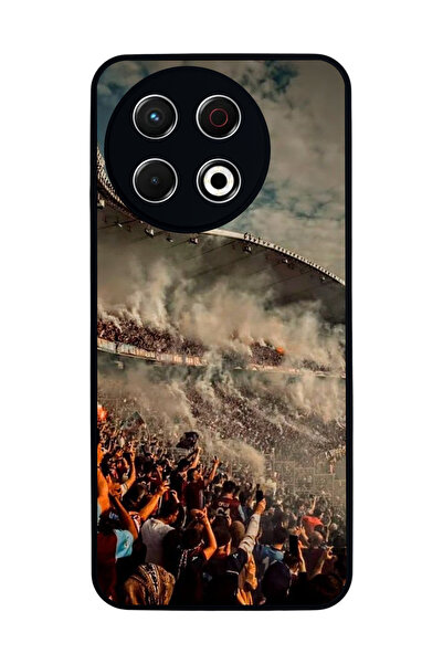 TECNO Spark 30 Pro Compatible Printed, Matte Black, Soft Silicone, Protective...