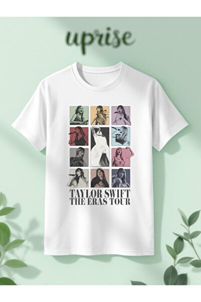Vordevia Taylor Swift Eras Tour Swiftie Printed Cotton Oversize T-Shirt