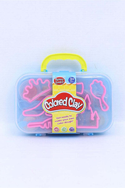 PlayFun Set educativ plastilină – alimente, animale, castel, cu cutie portabilă