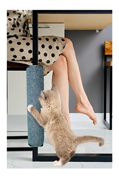 markentegra Connectable Cat Scratching Post Rug Si - for Table and Chair Legs of All Sizes