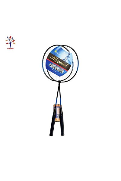 PlayFun Set de 2 Rachete Badminton + 2 fluturasi