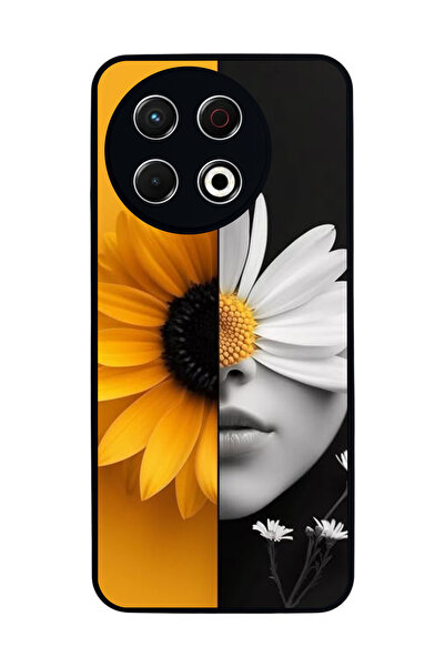 TECNO Spark 30 Pro Compatible Printed, Matte Black, Soft Silicone, Protective...