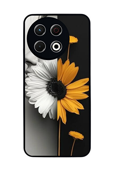 TECNO Spark 30 Pro Compatible Printed, Matte Black, Soft Silicone, Protective...