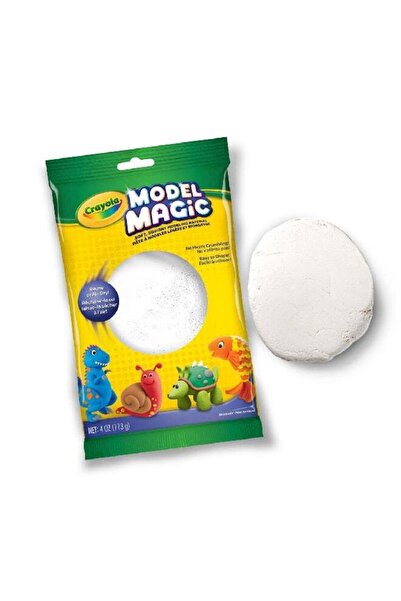 Crayola معجون تشكيل أبيض خفيف ومرن 113 غرام