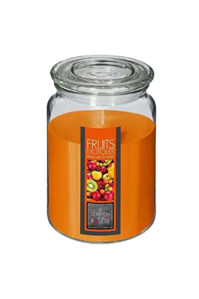 Atmosphera Pleasant Exotic Fruits Fragrance Glass Jar Candle Orange