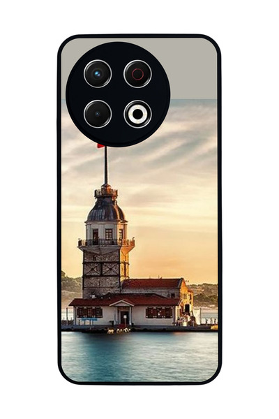 TECNO Spark 30 Pro Compatible Printed, Matte Black, Soft Silicone, Protective...