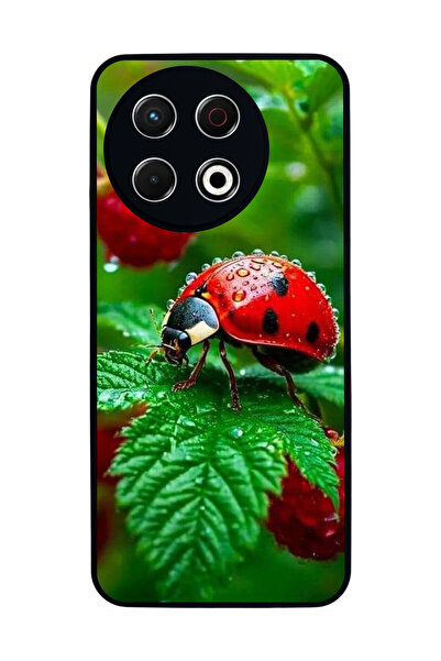 TECNO Spark 30 Pro Compatible Printed, Matte Black, Soft Silicone, Protective...