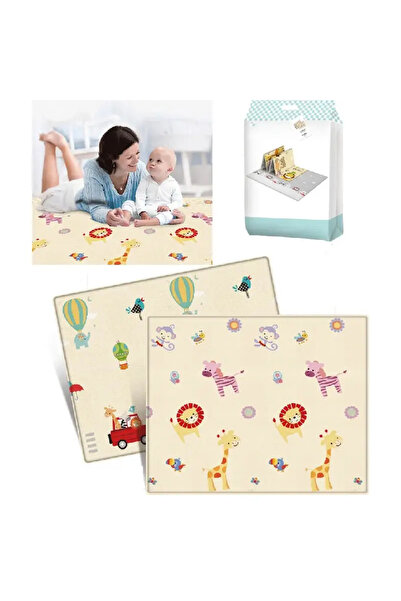 PlayFun Covoras termoizolant pentru copii, dublu-fata