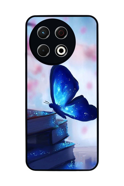 TECNO Spark 30 Pro Compatible Printed, Matte Black, Soft Silicone, Protective...