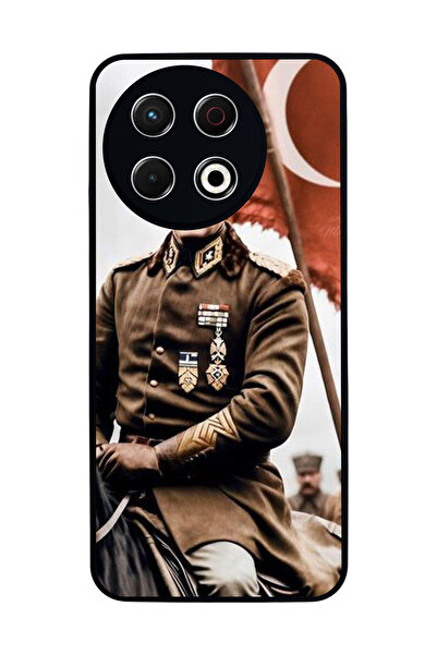 TECNO Spark 30 Pro Compatible Printed, Matte Black, Soft Silicone, Protective...