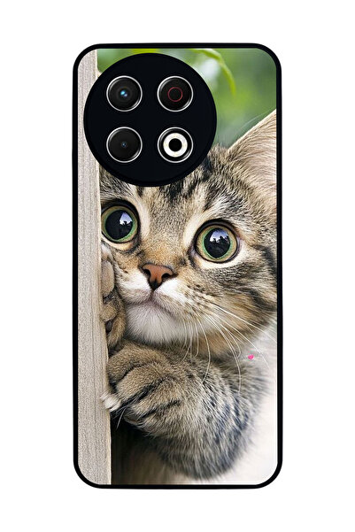 TECNO Spark 30 Pro Compatible Printed, Matte Black, Soft Silicone, Protective...