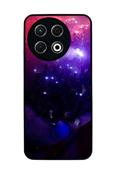 TECNO Spark 30 Pro Compatible Printed, Matte Black, Soft Silicone, Protective...