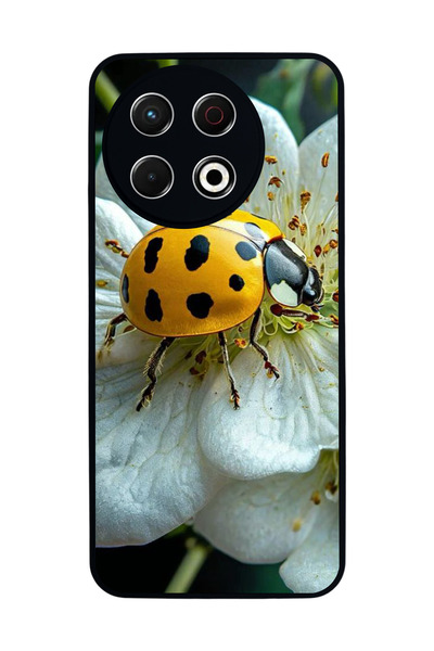 TECNO Spark 30 Pro Compatible Printed, Matte Black, Soft Silicone, Protective...