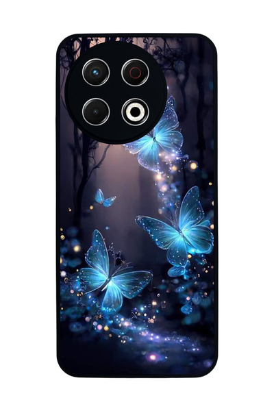 TECNO Spark 30 Pro Compatible Printed, Matte Black, Soft Silicone, Protective...