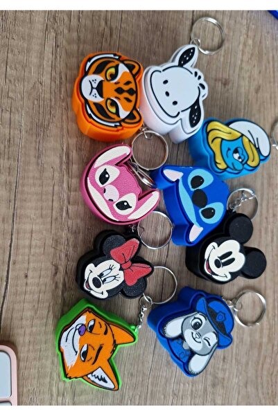 3D ORE Clicker Serisi 2'li Şanslı Paket - Klavye Tuşu Anahtarlık Figür Seti