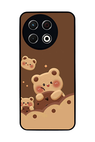 TECNO Spark 30 Pro Compatible Printed, Matte Black, Soft Silicone, Protective...