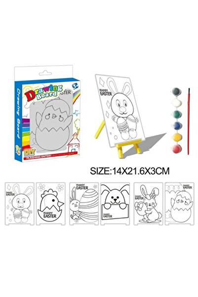 PlayFun Set de desen pentru copii – Tablă de colorat cu accesorii de colorat