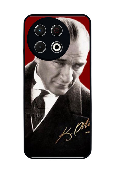 TECNO Spark 30 Pro Compatible Printed, Matte Black, Soft Silicone, Protective...