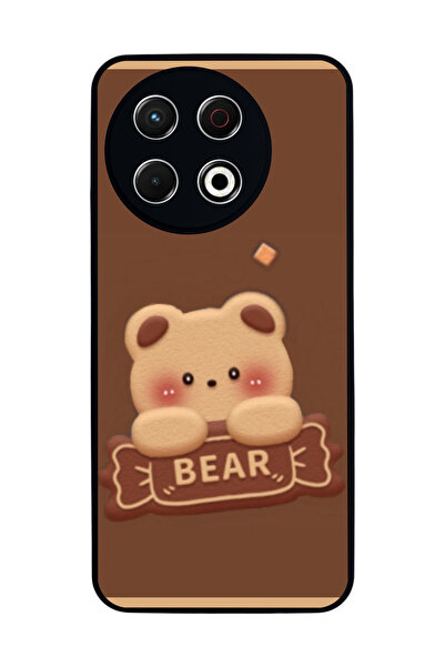 TECNO Spark 30 Pro Compatible Printed, Matte Black, Soft Silicone, Protective...