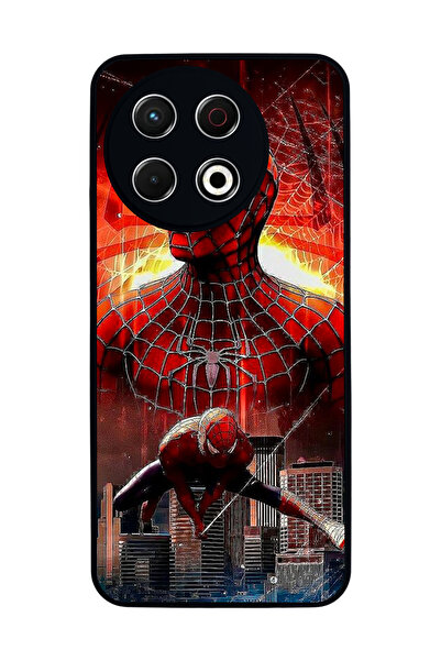 TECNO Spark 30 Pro Compatible Printed, Matte Black, Soft Silicone, Protective...