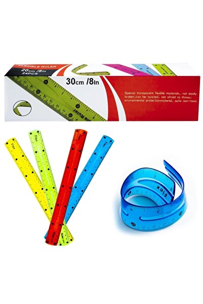 PlayFun Riglă Flexibilă Color 20 cm