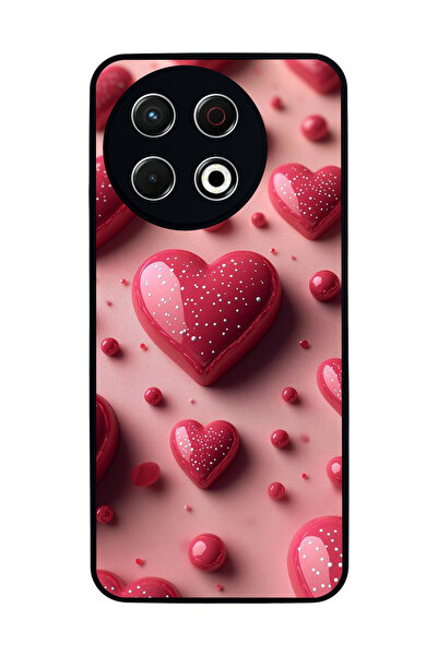 TECNO Spark 30 Pro Compatible Printed, Matte Black, Soft Silicone, Protective...