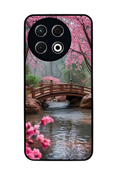 TECNO Spark 30 Pro Compatible Printed, Matte Black, Soft Silicone, Protective...