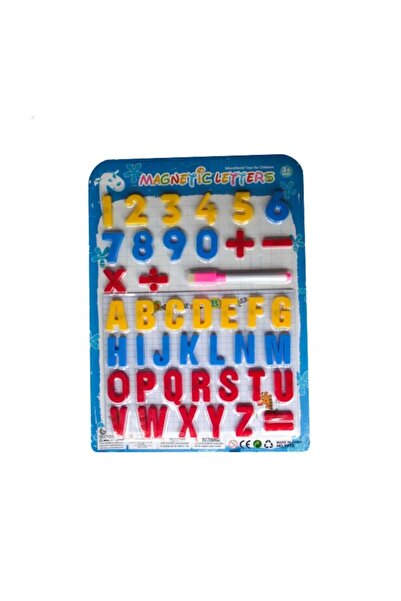 PlayFun Tăbliță Albă cu 41 Litere și Cifre