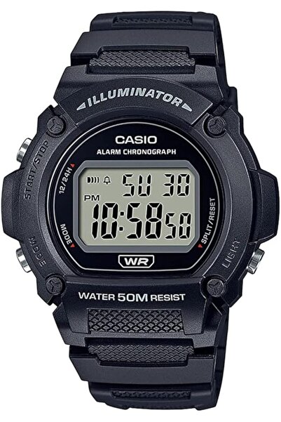 Casio Men's Watch, Casio, Collection W-21 W-219H-1ACVF