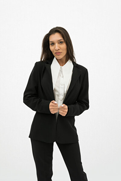 Gorgeaux Elegant Black Women's Jacket Catalina - L(40)
