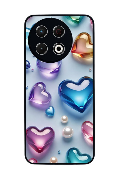 TECNO Spark 30 Pro Compatible Printed, Matte Black, Soft Silicone, Protective...