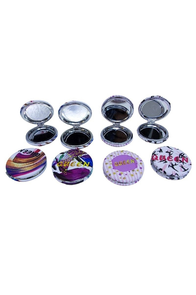 Epilons Pocket Mirror Round Chubby Queen