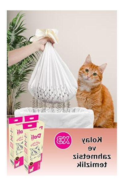 markentegra Kedi Kumu Temizleme Filtresi, Kokusuz ve Kolay Temizlik, 3'lü Paket