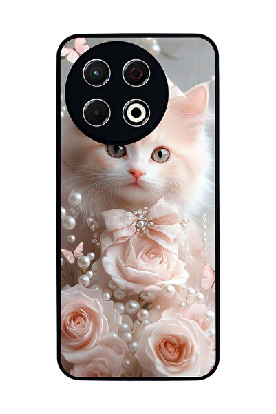 TECNO Spark 30 Pro Compatible Printed, Matte Black, Soft Silicone, Protective...