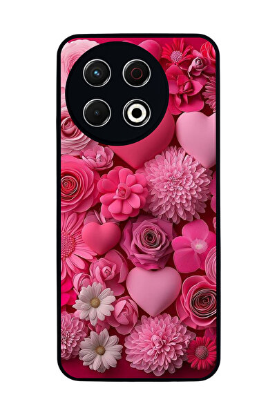 TECNO Spark 30 Pro Compatible Printed, Matte Black, Soft Silicone, Protective...