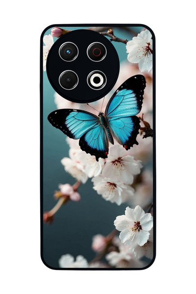 TECNO Spark 30 Pro Compatible Printed, Matte Black, Soft Silicone, Protective...