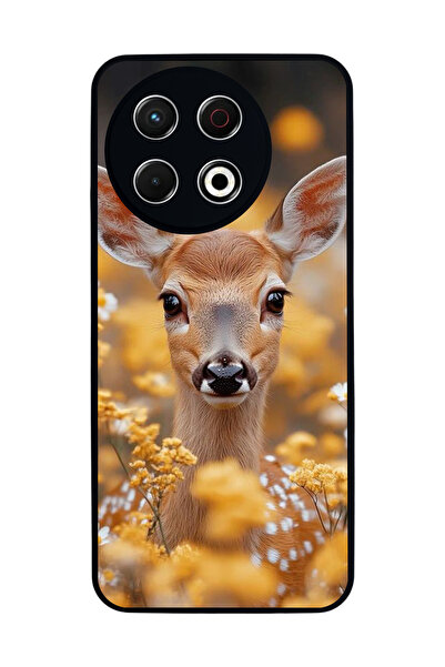 TECNO Spark 30 Pro Compatible Printed, Matte Black, Soft Silicone, Protective...