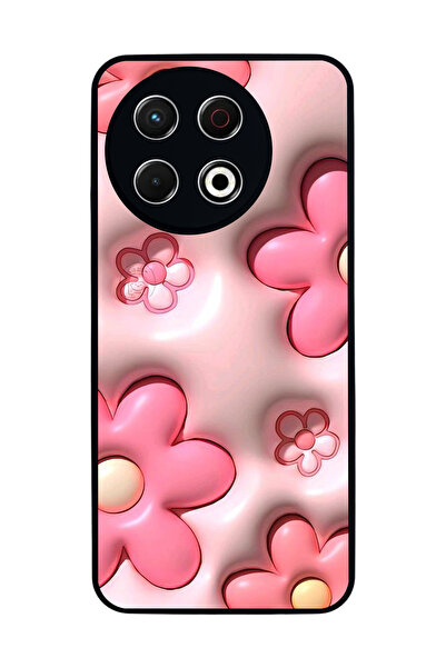 TECNO Spark 30 Pro Compatible Printed, Matte Black, Soft Silicone, Protective...