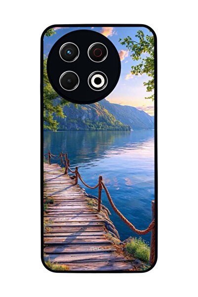 TECNO Spark 30 Pro Compatible Printed, Matte Black, Soft Silicone, Protective...