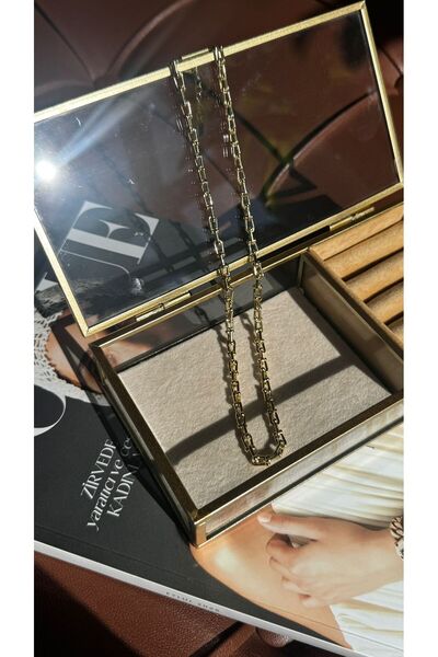 MODA 14K Vip Seri Çelik Kolye TF Model