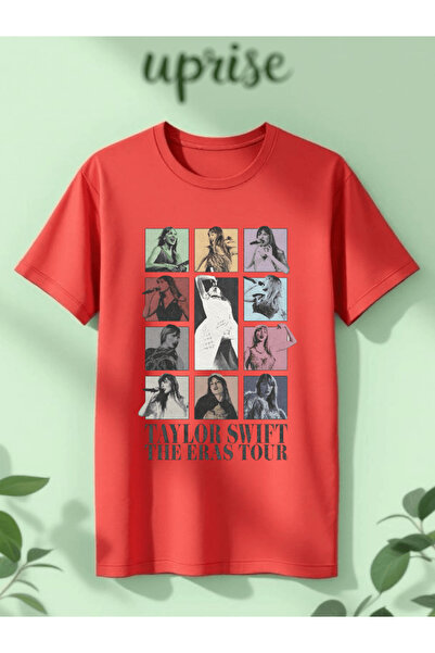 Vordevia Taylor Swift Eras Tour Swiftie Printed Cotton Oversize T-Shirt