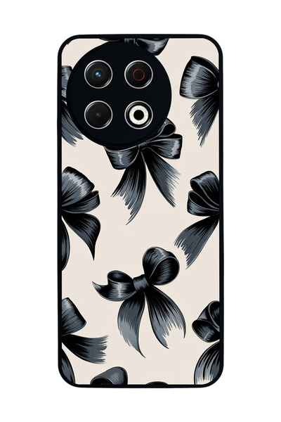 TECNO Spark 30 Pro Compatible Printed, Matte Black, Soft Silicone, Protective...